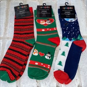 3 Pack of Sumona Crew Socks-9-11